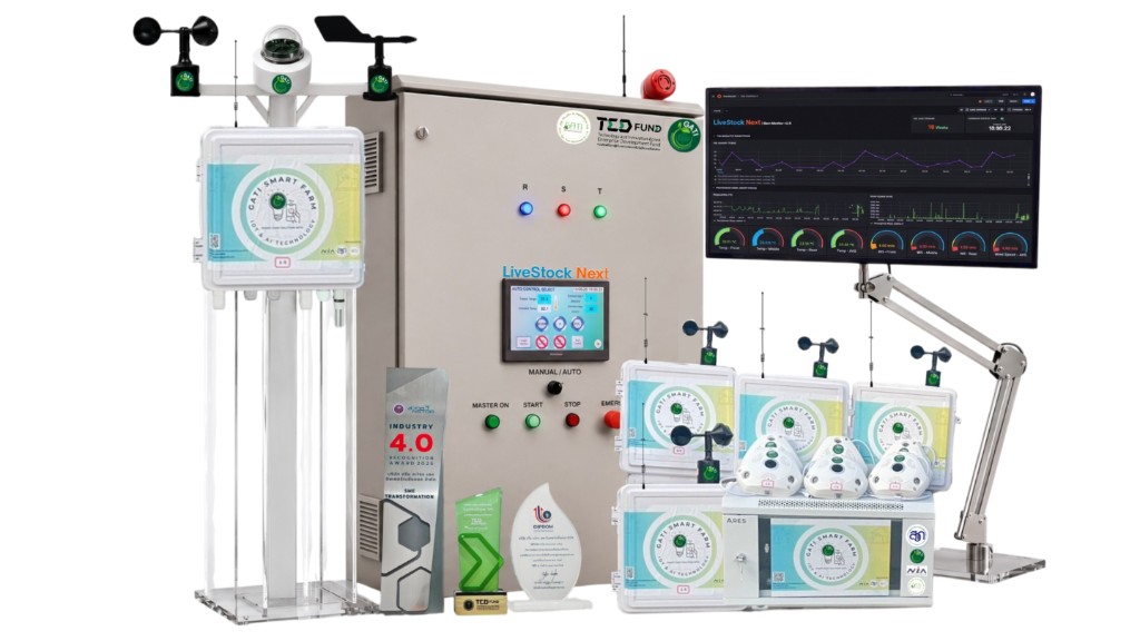 LiveStock Next — GATI Smart Farm IoT control system and barn monitoring dashboard